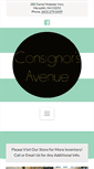 Mobile Screenshot of consignorsavenue.com